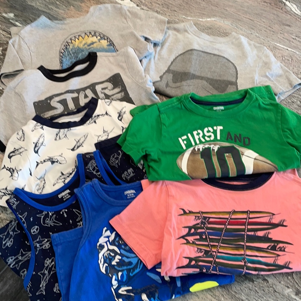 Boys 5-6 bundle of Gymboree shirts